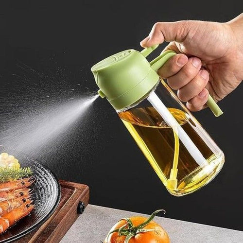 2-in-1 Oil Spray Bottle for all audience