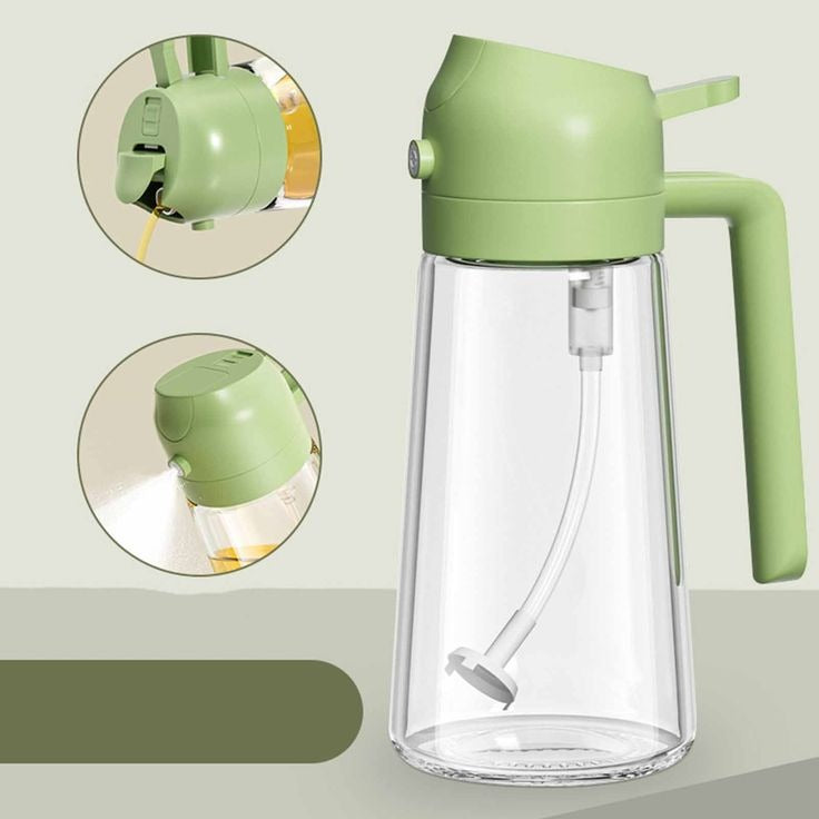 2-in-1 Oil Spray Bottle for all audience