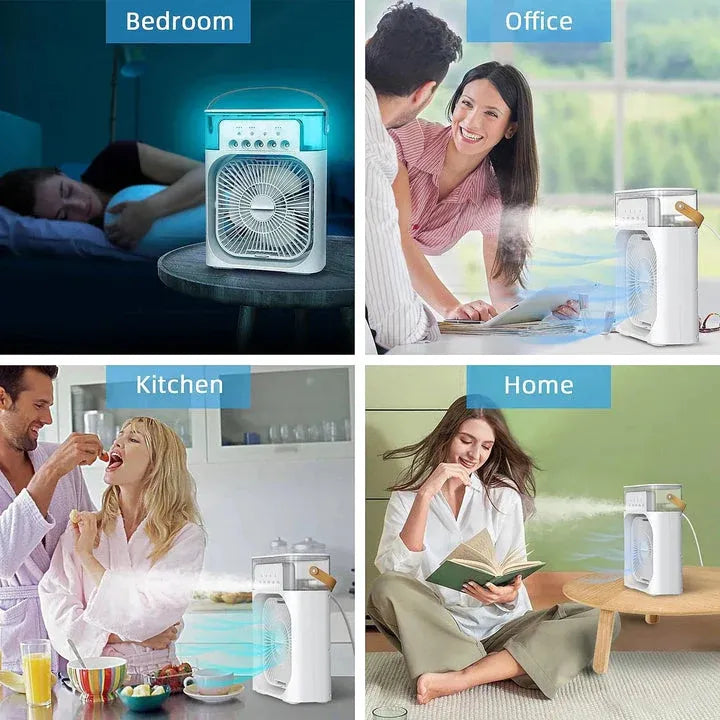10-Inch Desktop Water Mist Fan x